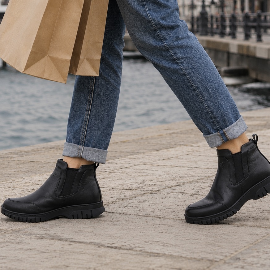 Ladies Genuine Leather Advent Boots
