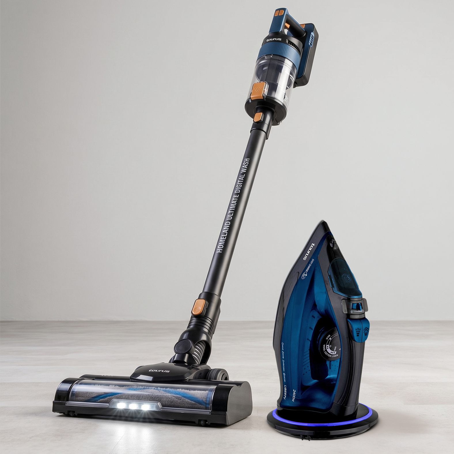 Home Cordless Stick Vac & Iron Bundle
