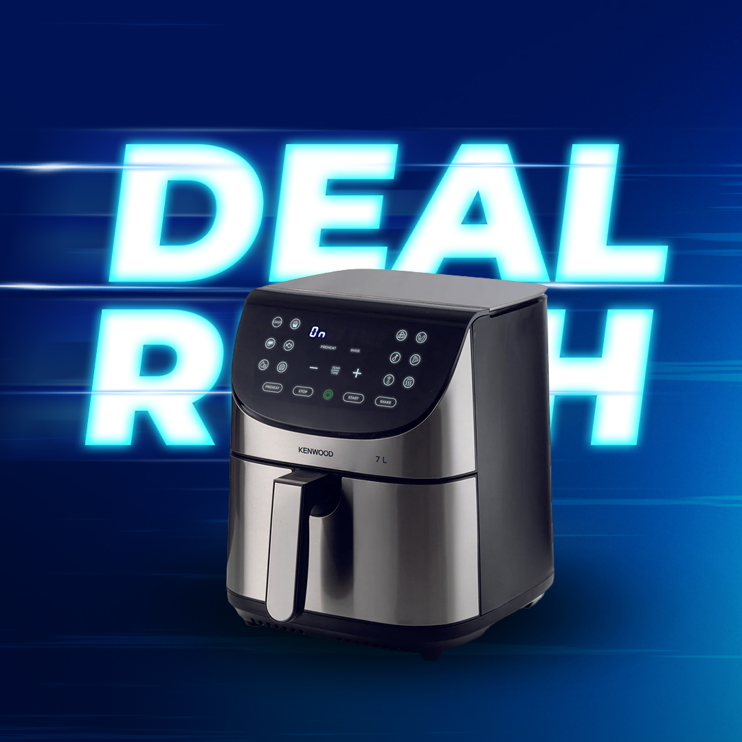7L Stainless Steel Digital kHealthy Air Fryer (Model: HFM80.000SS)