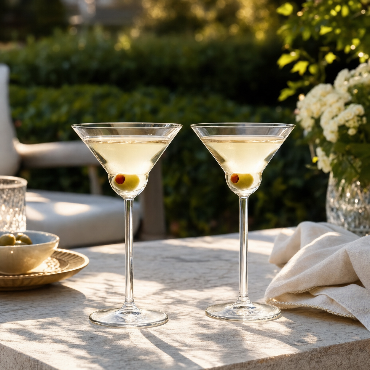 2x 190ml Premium Cocktail Glasses