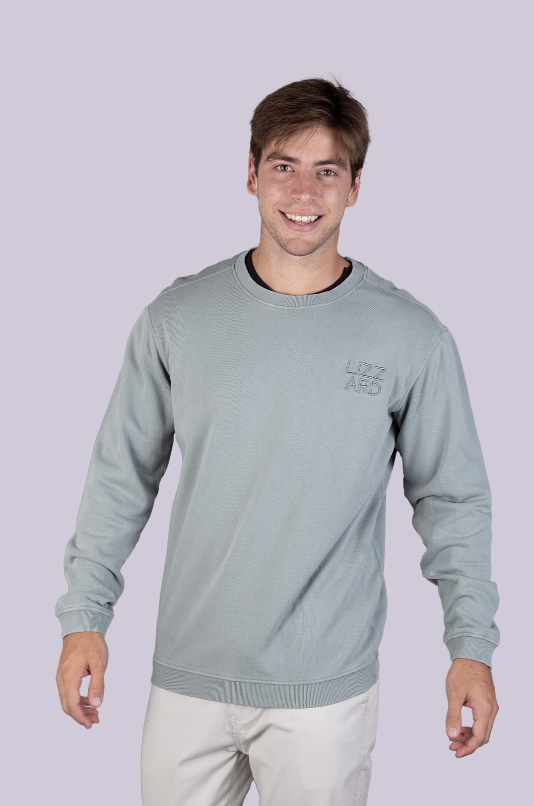 1761maillot　Fade Border Crew Neck Long　2 20% off on Lizzard Men's Stomper Crew Pullover | OneDayOnly