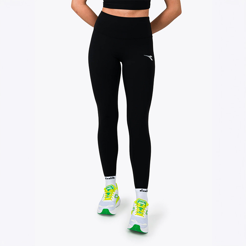 Ladies Black Full Length Scivola Leggings