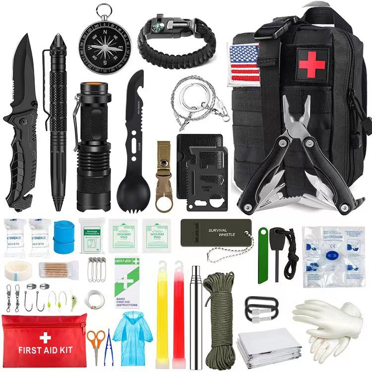33-in-1 Tactical Survival Multi-Function Kit