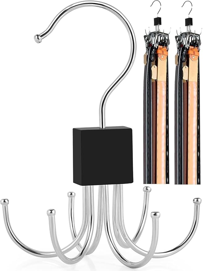 72% off on 2x 6-Claw Rotating Storage Hooks | OneDayOnly