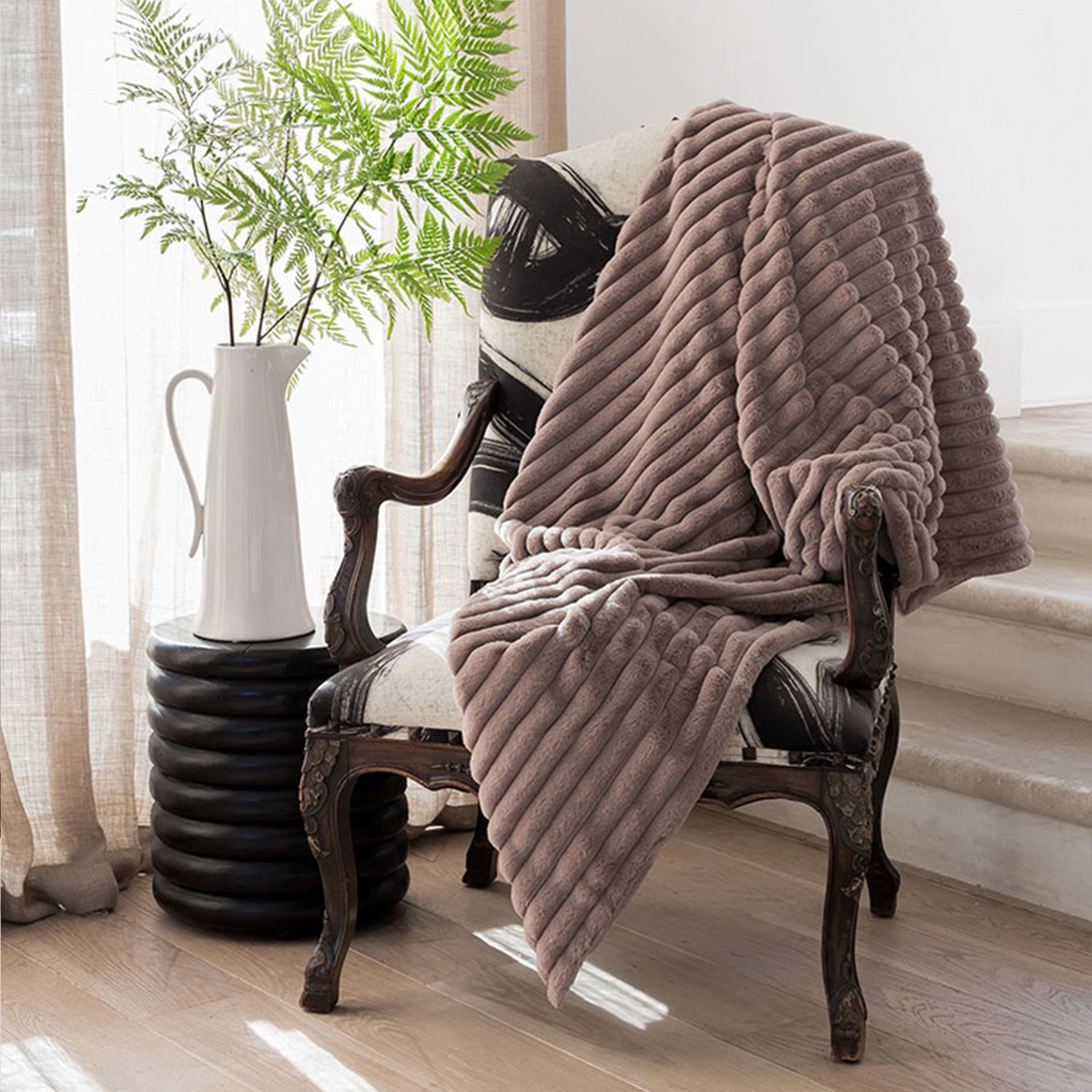 Decadence Fur Throw