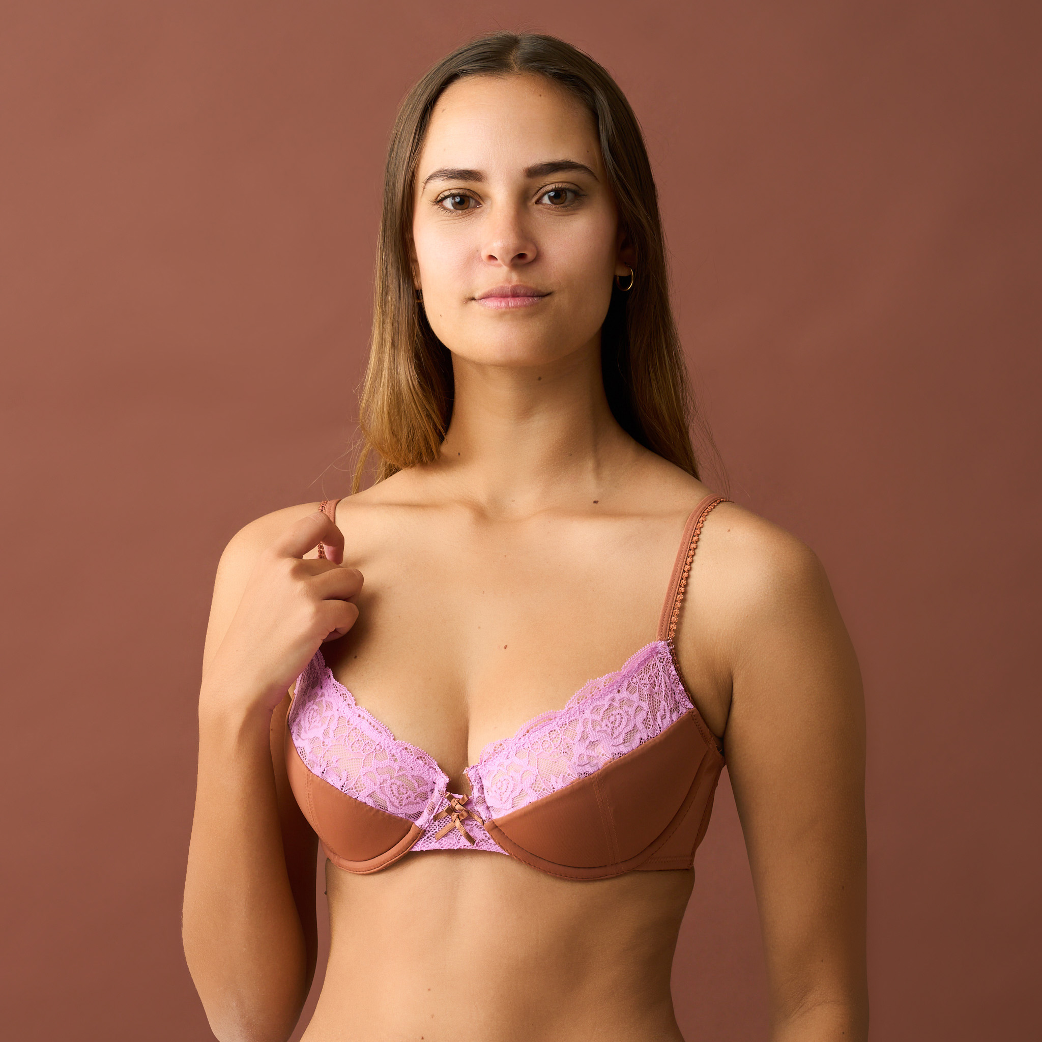 Caramel Crush/Violet Tulle