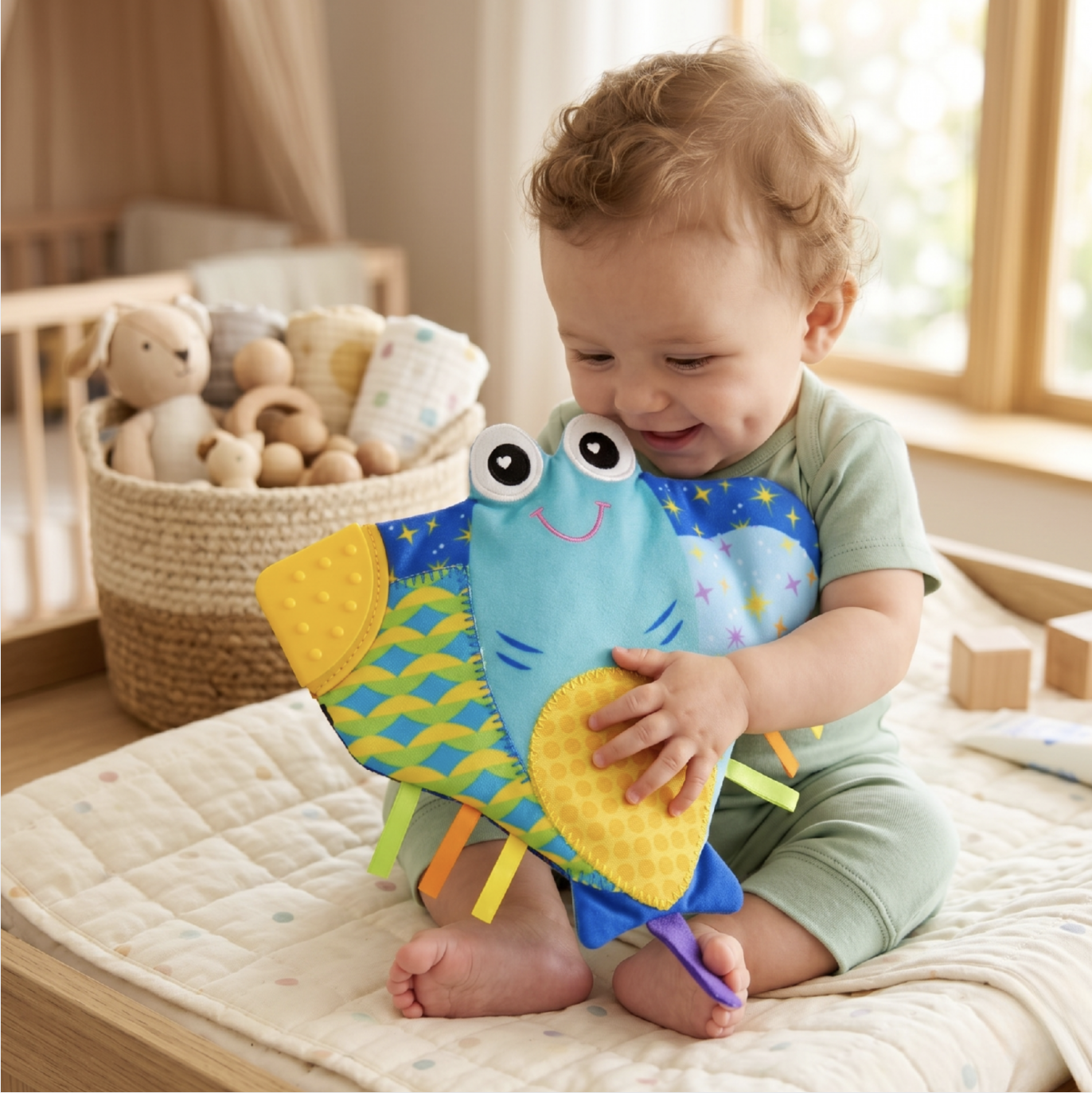 Sensory Crinkle Toy