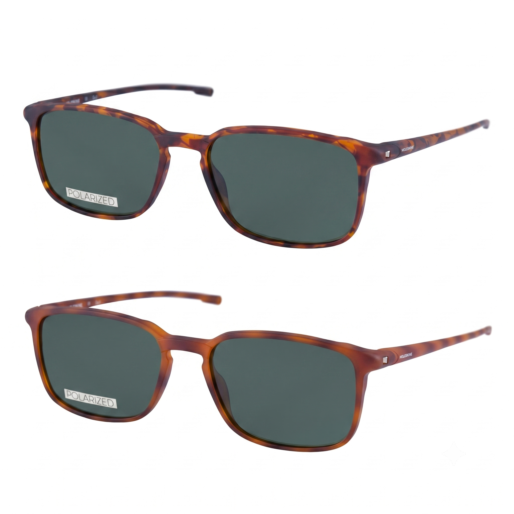 Unisex Polarised Rectangular Sunglasses (Model: 7004)