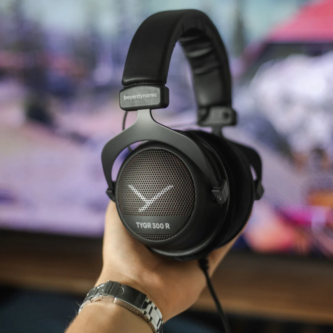 Open-Back Over-Ear Gaming Wired Headphones (Model: TYGR300R)
