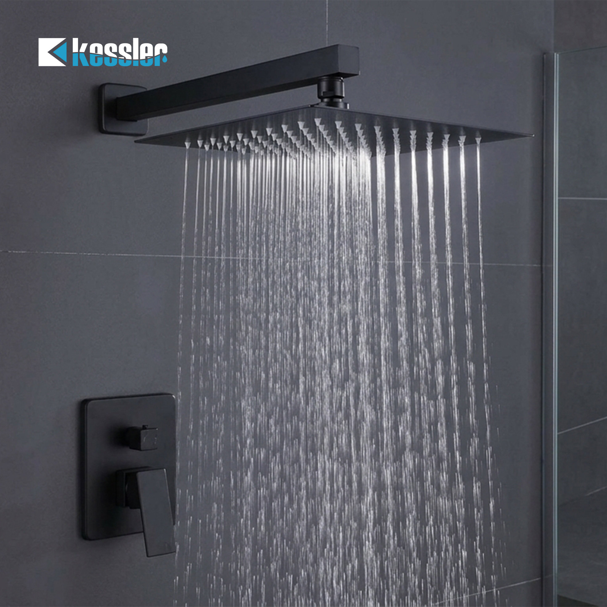 Round or Square Stainless Steel Shower Head