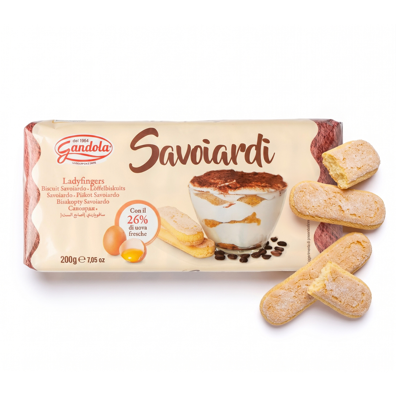 5x 200g Savoiardi Lady Fingers