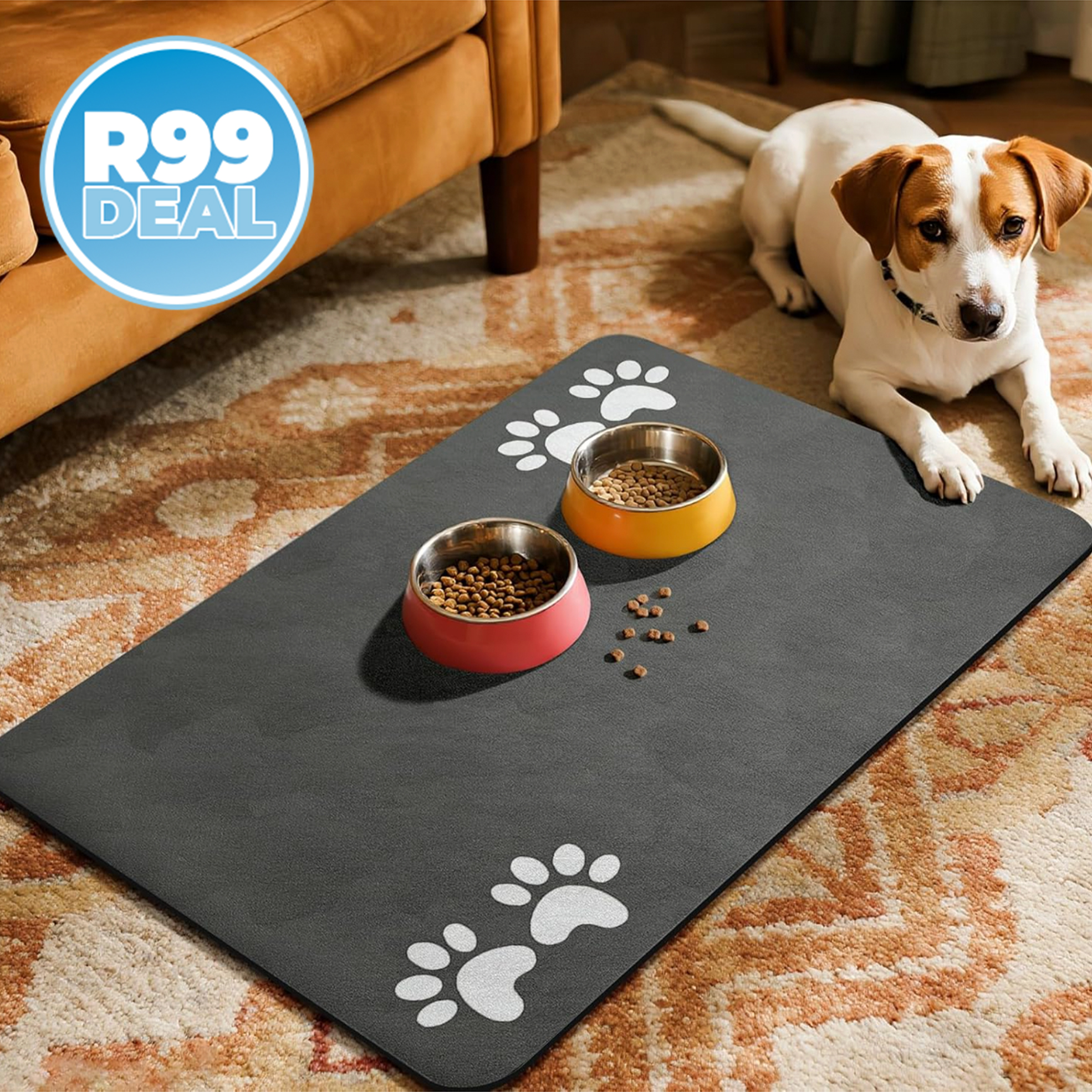 Non-Slip Quick-Drying Pet Feeding Mat