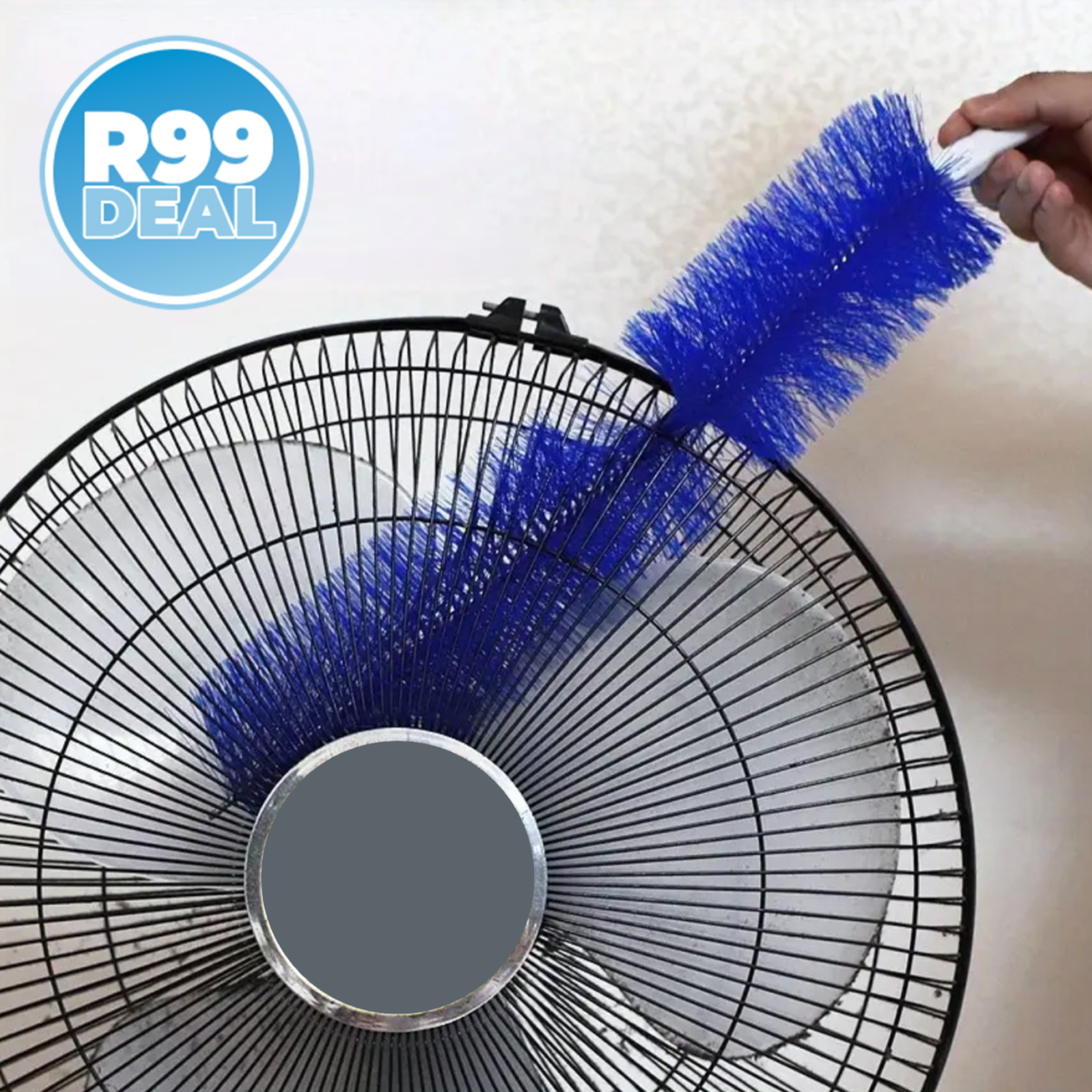 2x Bendable Fan Dust Remover Brushes