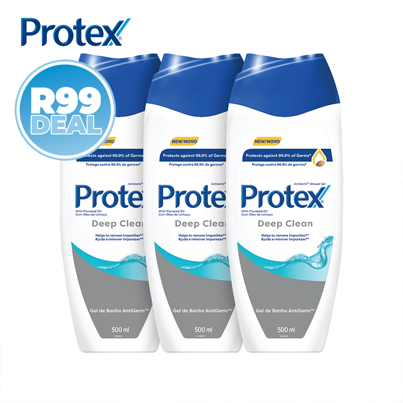 Protex 3x 500ml Shower Gels — R99 on OneDayOnly (was R180)
