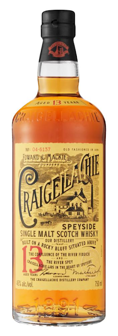 750ml 13 Year Old Single Malt Scotch Whisky