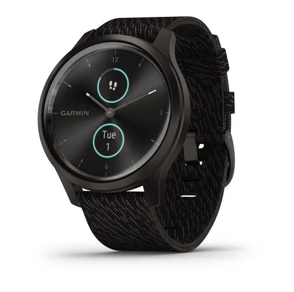 vívomove® Style Hybrid Smartwatch with Graphite Case