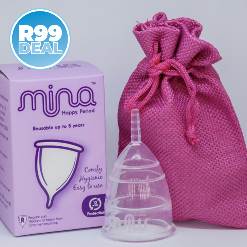Mina Menstrual Cup — R99 on OneDayOnly (was R180)