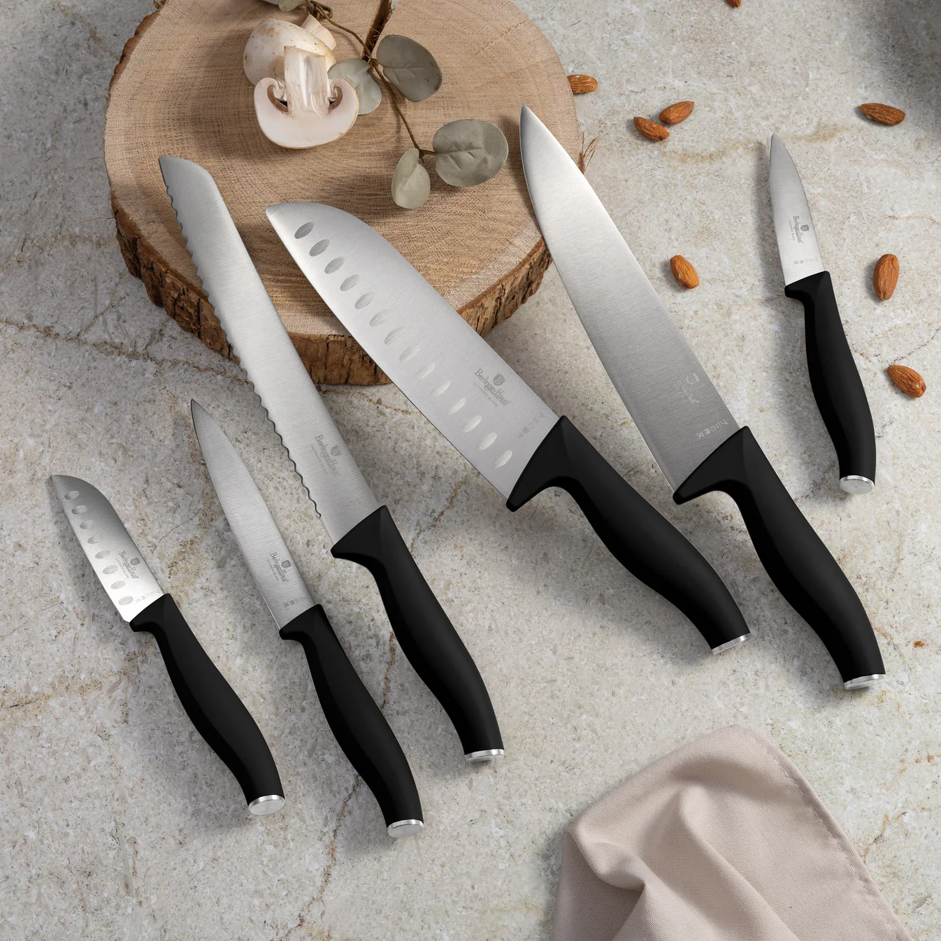 6-Piece Stainless Steel Knife Set