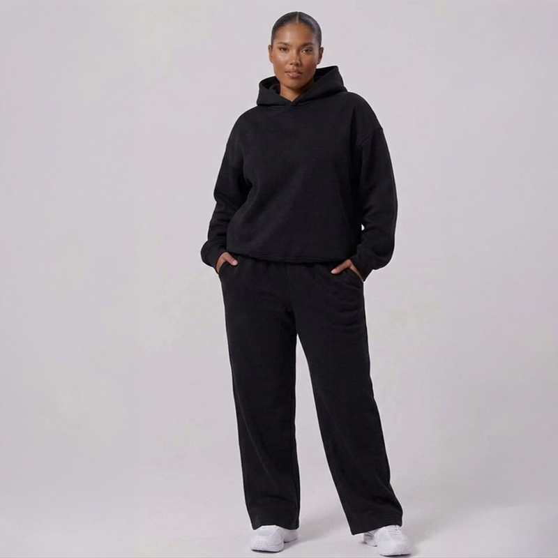 Urban Diva Ladies Wide Leg Hooded Tracksuit Set — R399 on OneDayOnly (was R700)