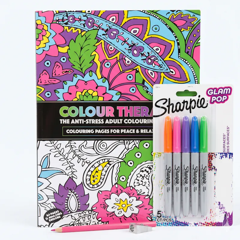 5x Assorted Glam Pop Markers