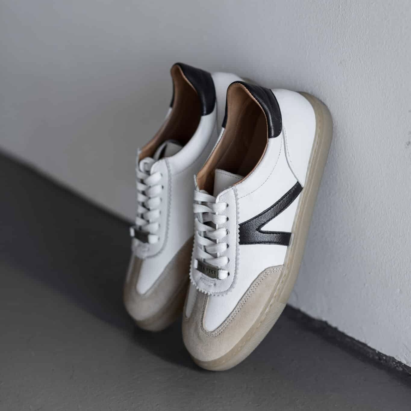 Ladies Genuine Leather Zia Sneakers