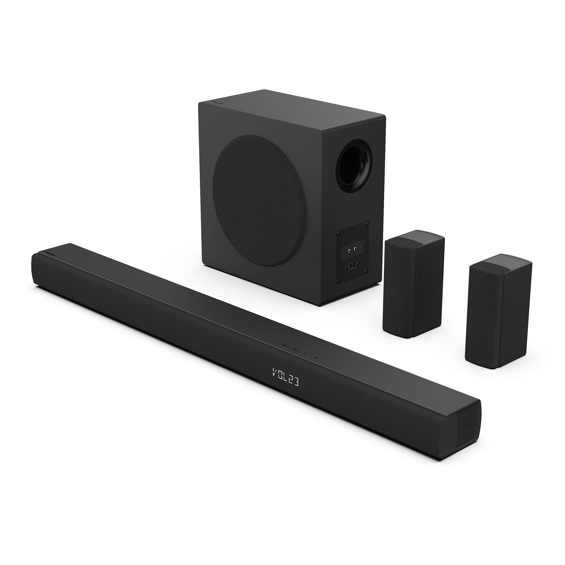 540W 5.1 Channel Bluetooth 5.3 Soundbar with Wireless Subwoofer (Model: HS5100)