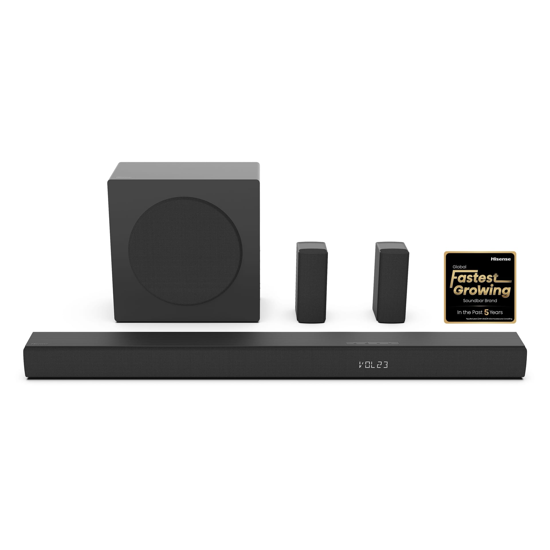 580W 5.1 Channel Dolby Atmos Soundbar with Wireless Subwoofer (Model: AX5100Q)