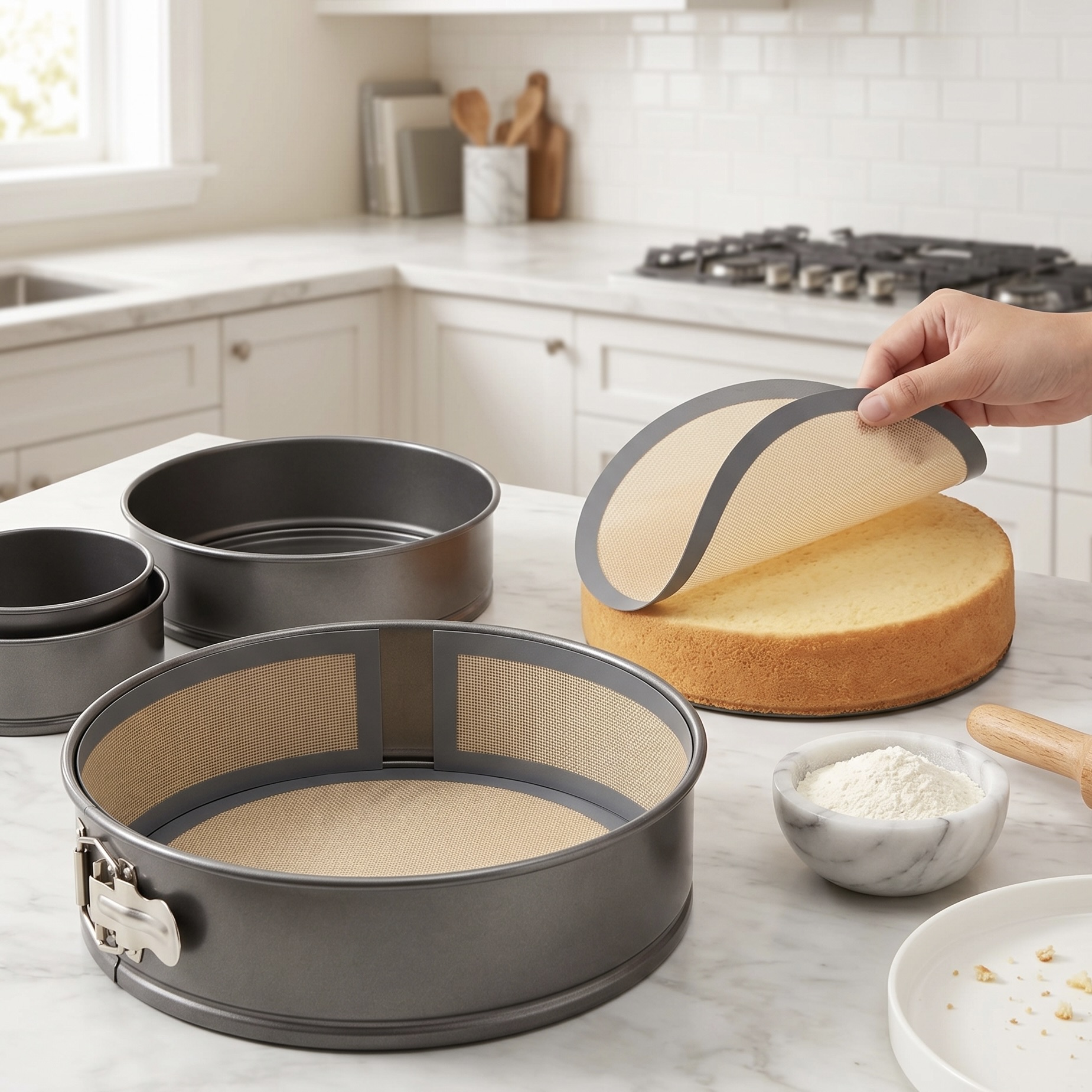 Functionality Illustration - Cake tin not included