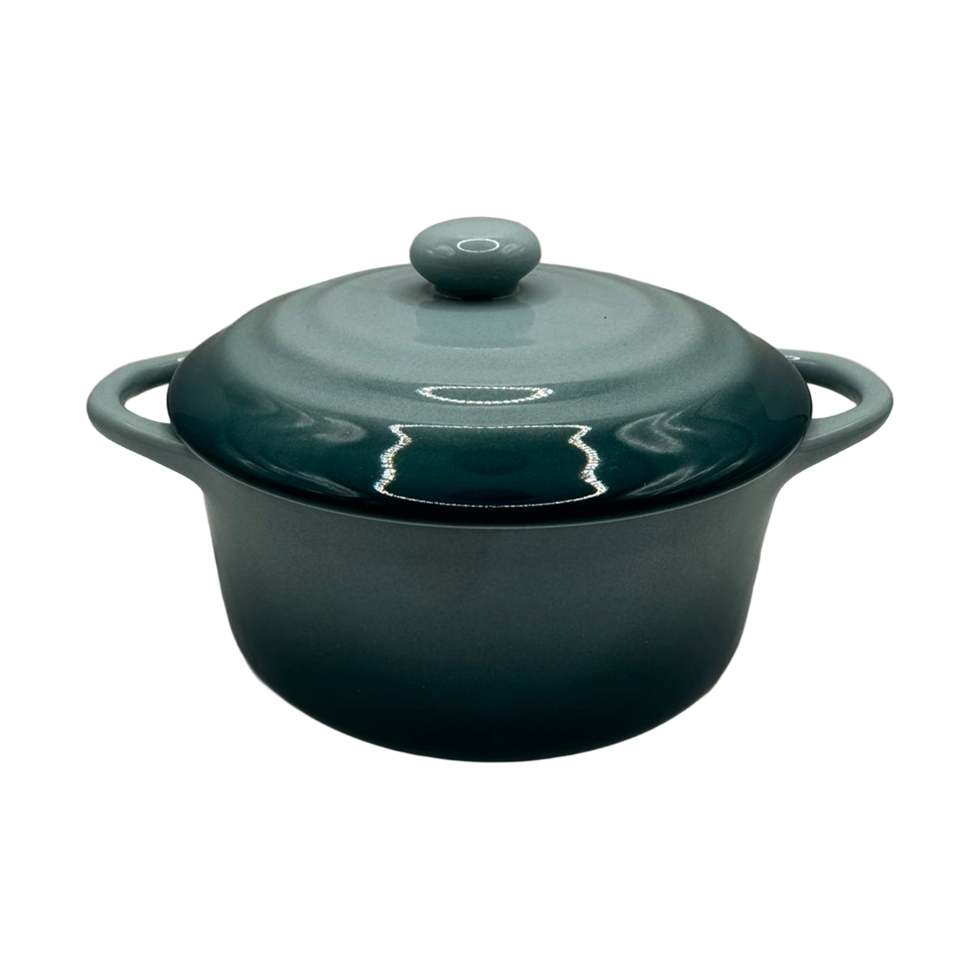 Two-Tone Round with Round Handle - Slate Grey