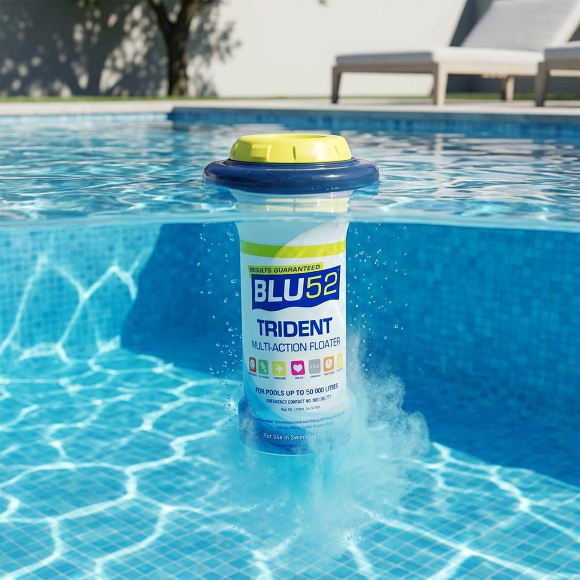 4x 1.2kg Trident Pool Floaters