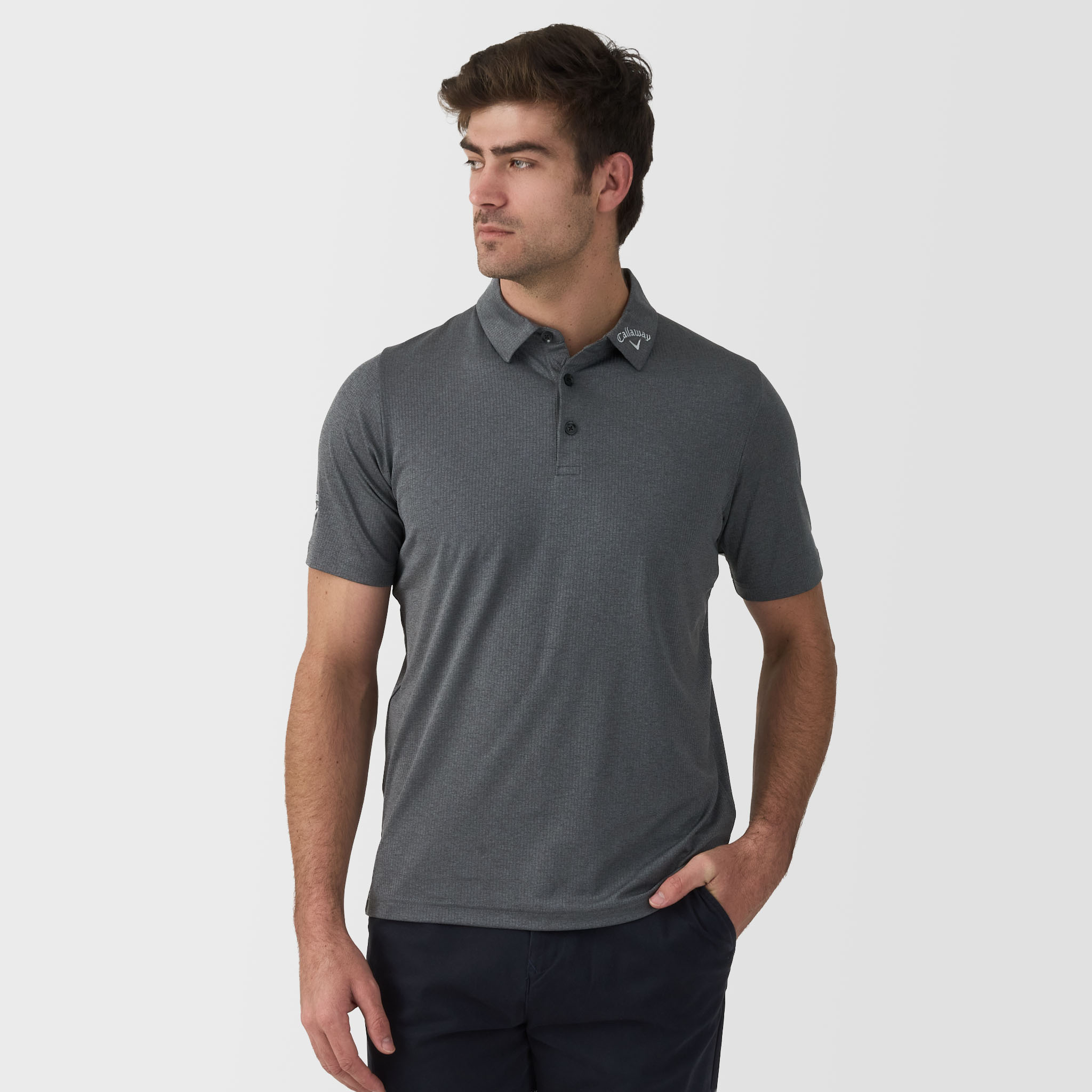 42% off on Men's Ventilated Classic Jacquard Polo Golf Shirt