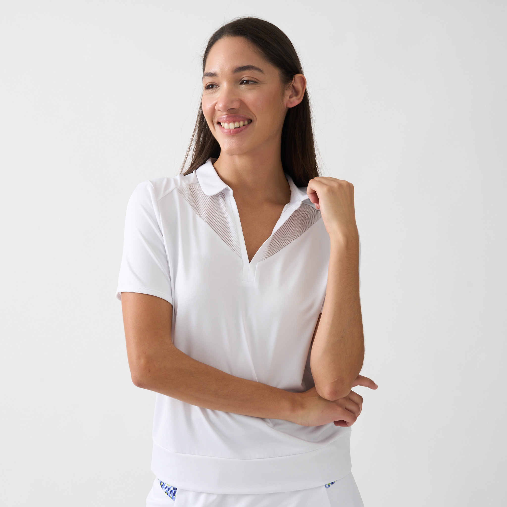 Ladies Waist Length Essential Polo Shirt
