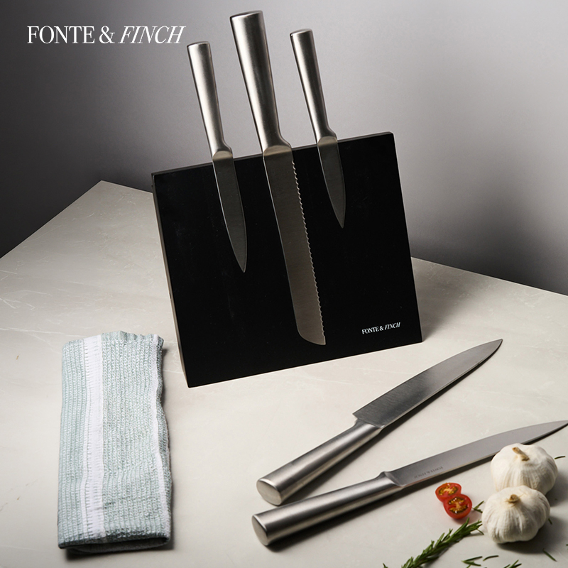 6-Piece Magnetic Knife Block Set