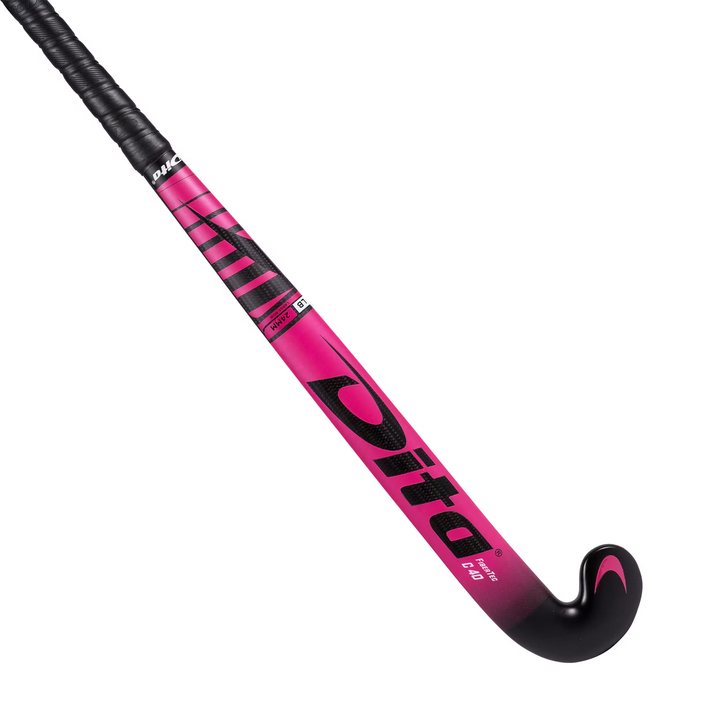 Intermediate Field Hockey Stick in Dark Pink (Model: FiberTecC40)