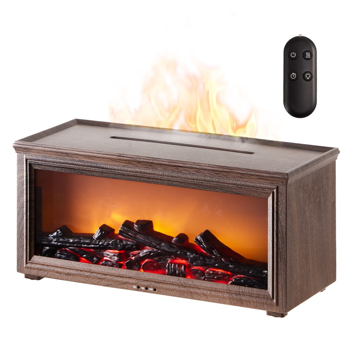 Fire Place Essential Oil Diffuser and Humidifier with Remote