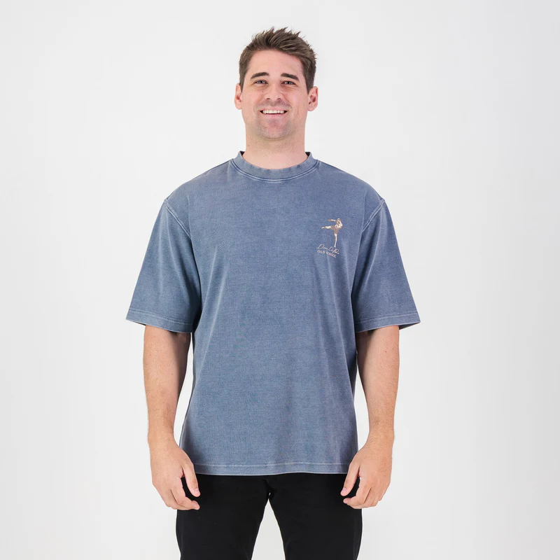32% off on Old School Unisex Turb Grey Boxy Tee | OneDayOnly