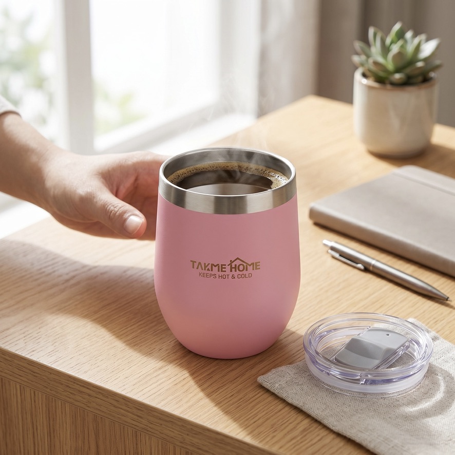 O*K様 極レア DOUBLE WALL TUMBLER AIOT！ ver D 50% off on 2x 320ml Stainless Steel Tumblers | OneDayOnly