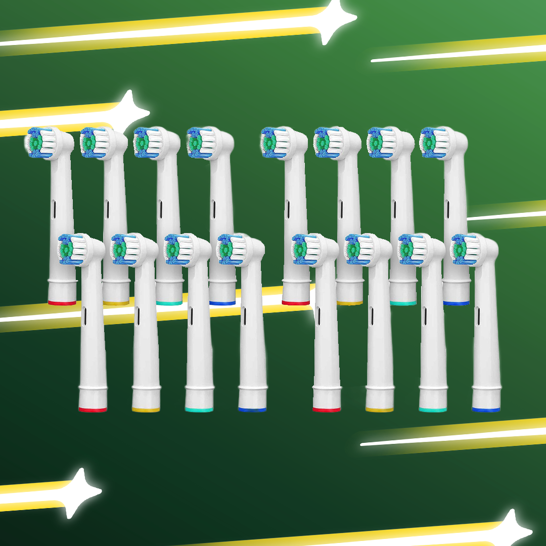 4x 4's Oral-B Compatible Toothbrush Replacement Heads