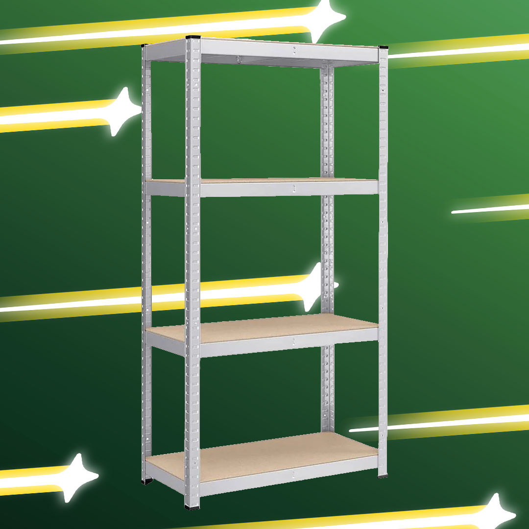 4 or 5-Tier Galvanised Steel Shelf