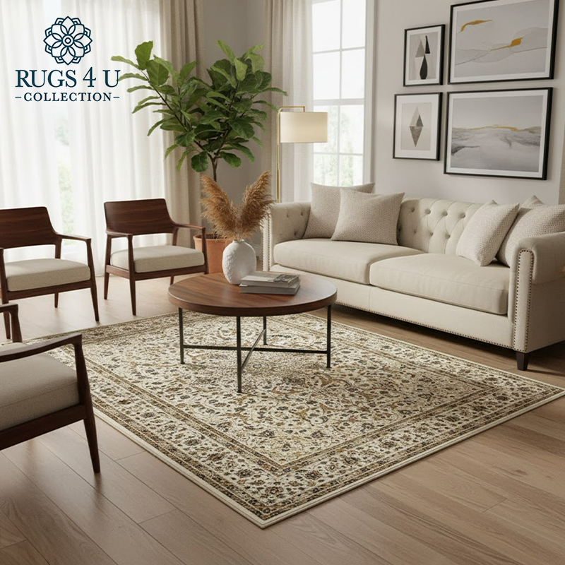 Valencia Classic Open Field Motif Rug