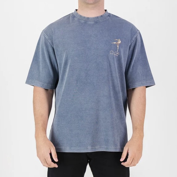 Unisex Stillknocks Acid Wash Boxy Tee