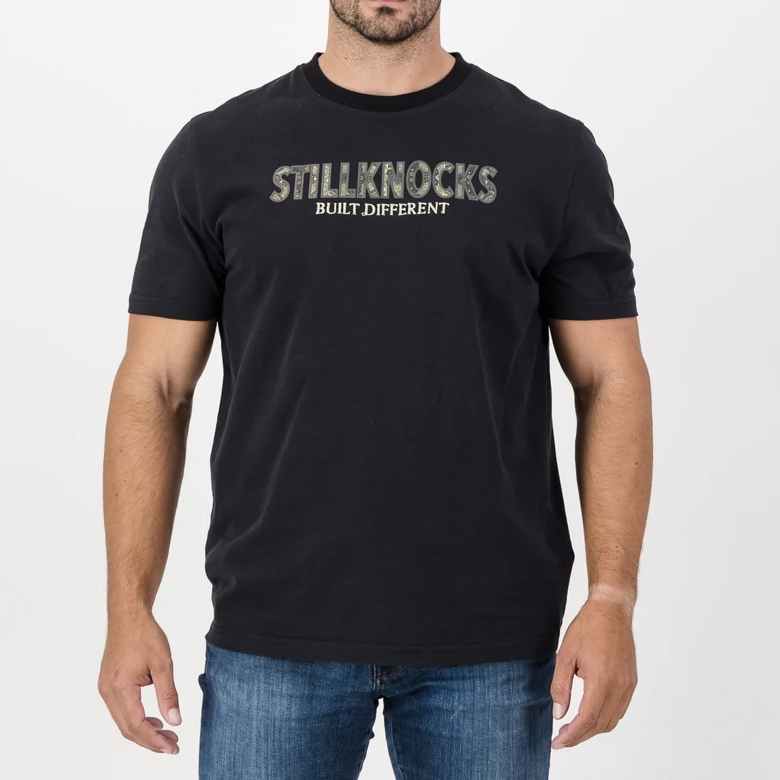 Unisex Stillknocks Built Diff Regular Crew Tee