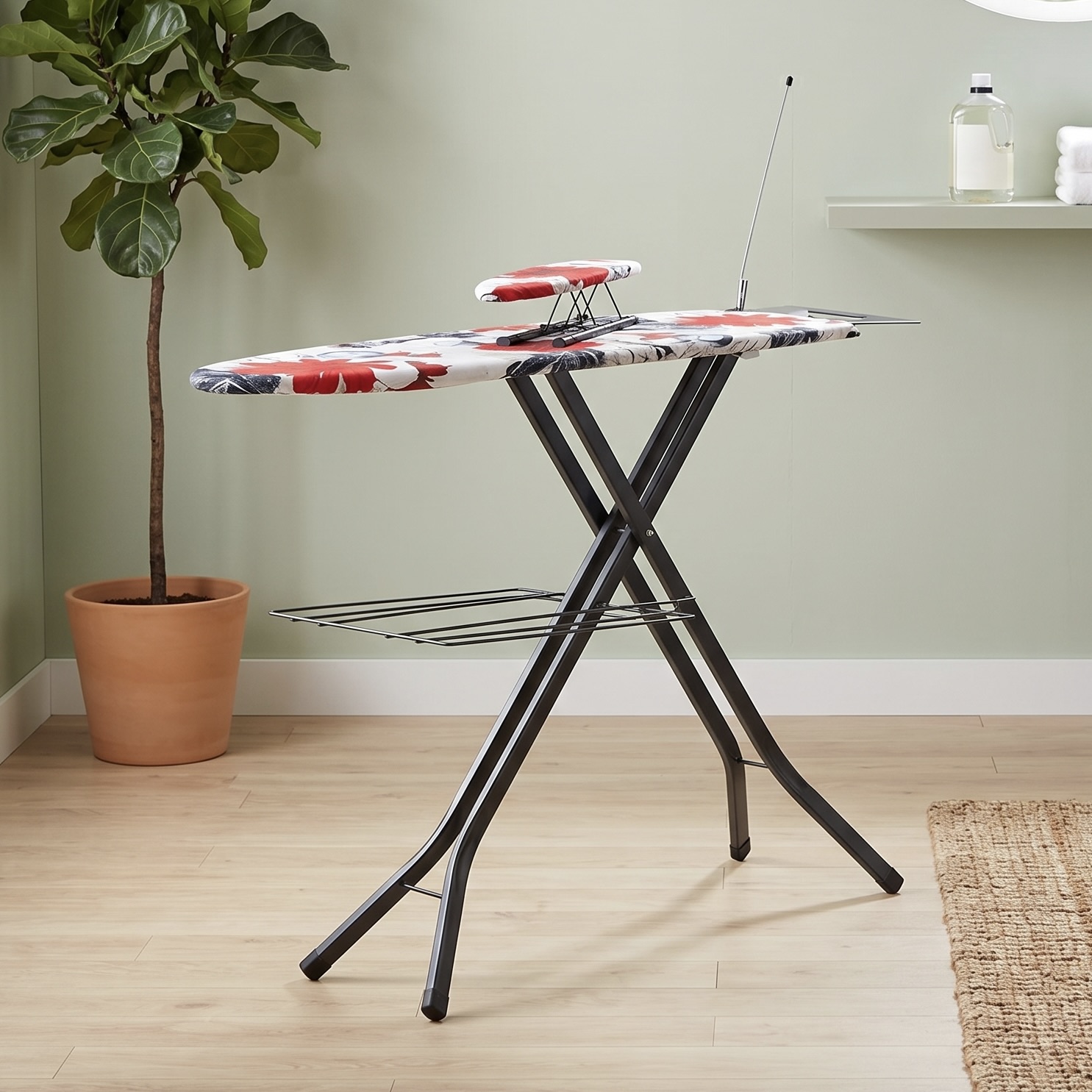 La Premier Height Adjustable Ironing Board