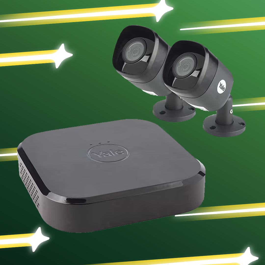 Smart Home 4-Channel 2 Camera CCTV Kit