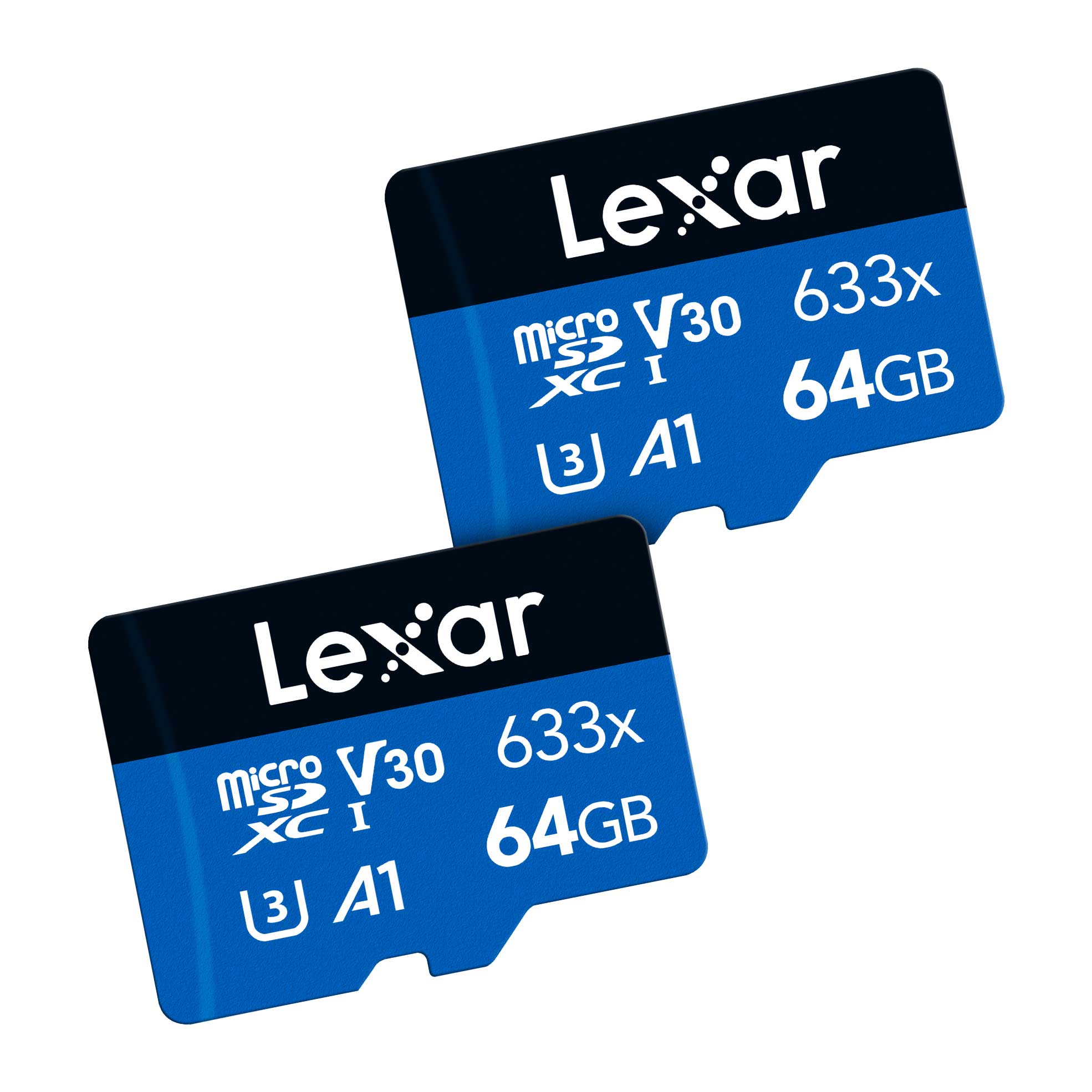 2x 64GB SD3.0 Micro Memory Cards