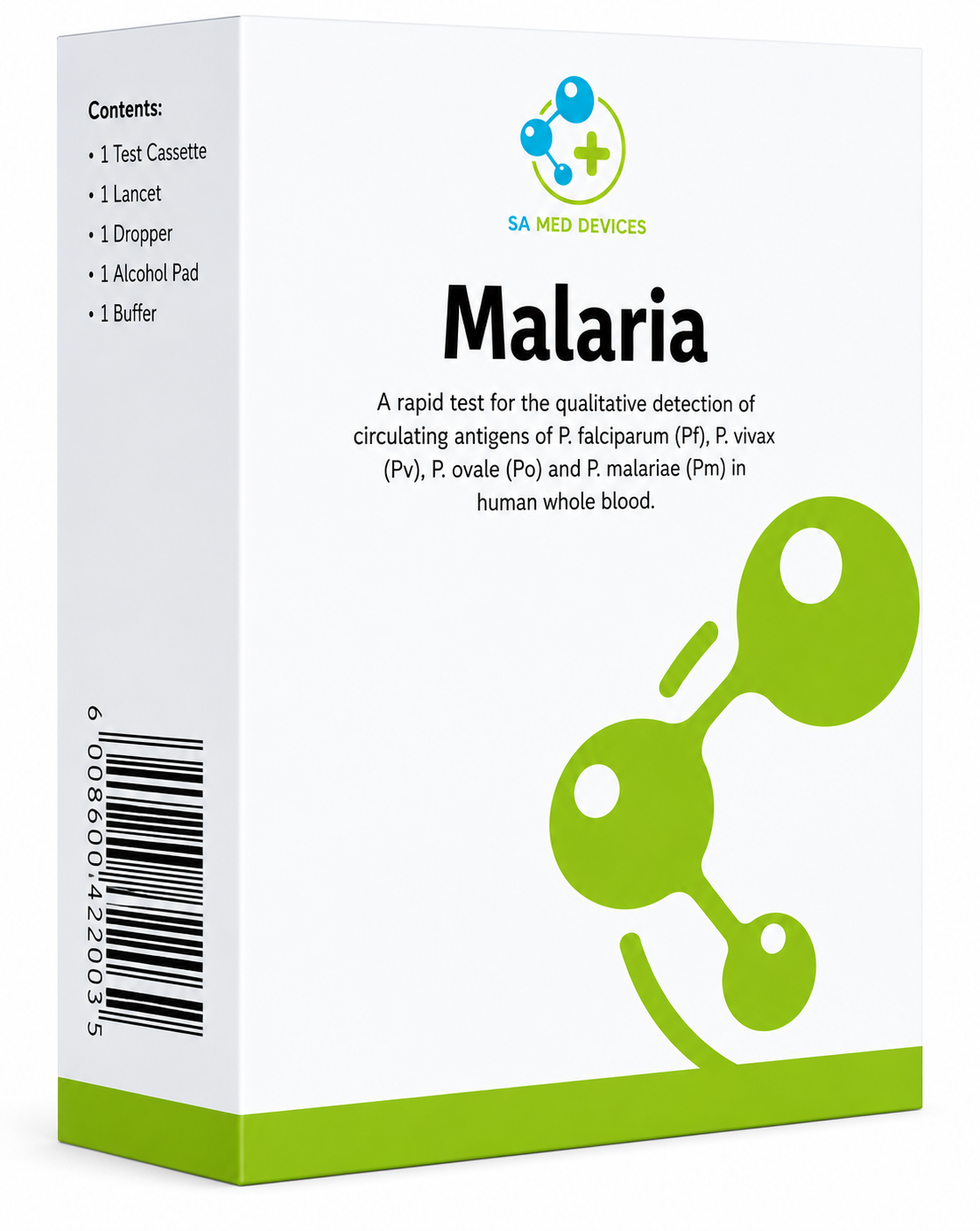 6x Malaria Home Test Kits