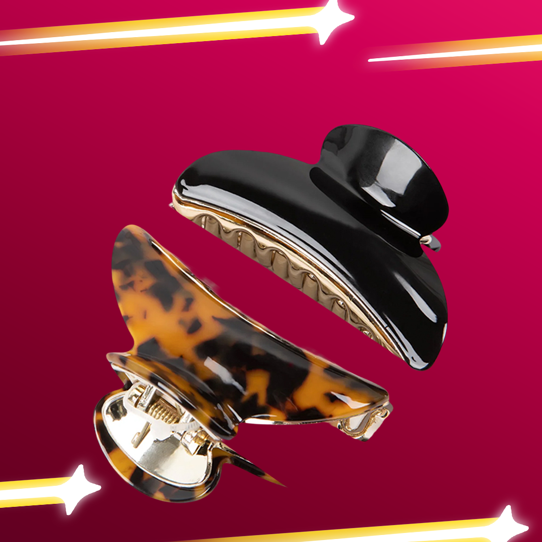 Mestige 2x Acetate Claw Clips — R49 on OneDayOnly (was R470)