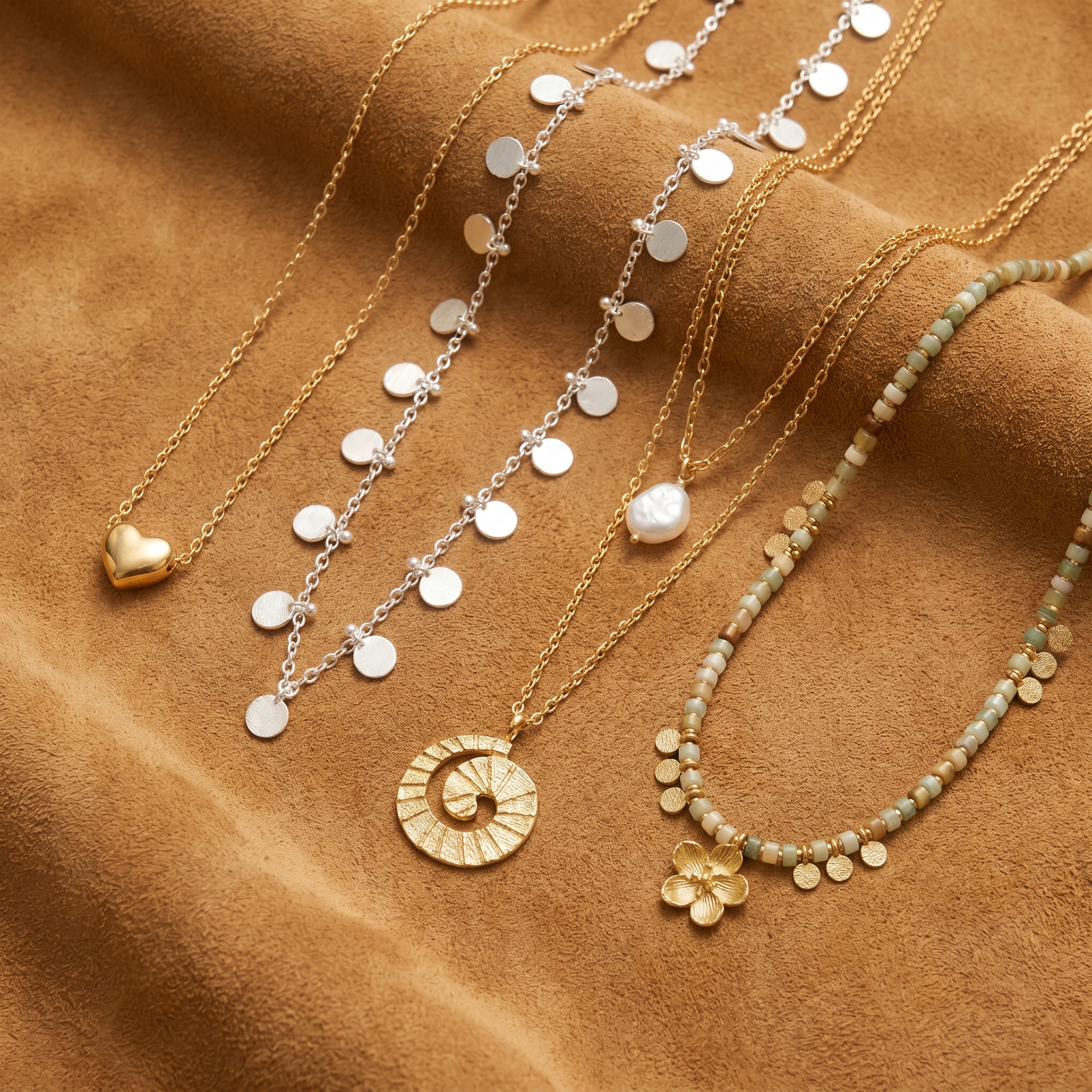 18k Gold-Plated Necklace