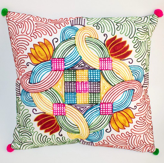 25% off on Kitsch Kool Handcrafted Cushion | OneDayOnly