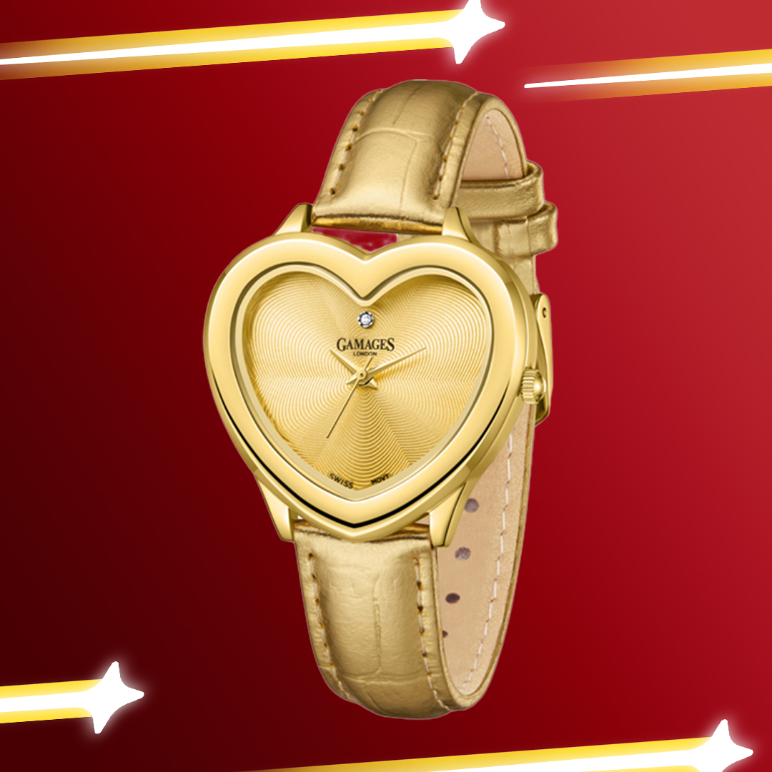 Ladies Pure Heart Diamond Watch